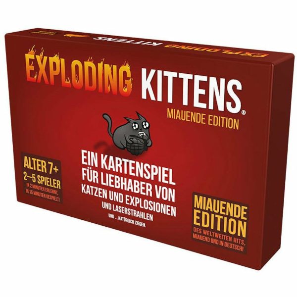 Exploding Kittens - Miauende Edition Schn?ppchen